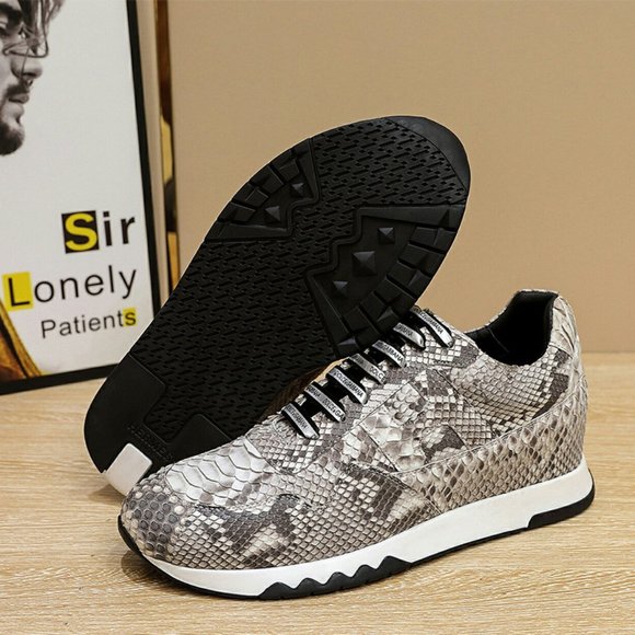 Breathable snakeskin single low upper main image 5